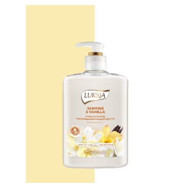 Luksja -  Luksja  Essence Jasmine & Vanilla mydło w płynie